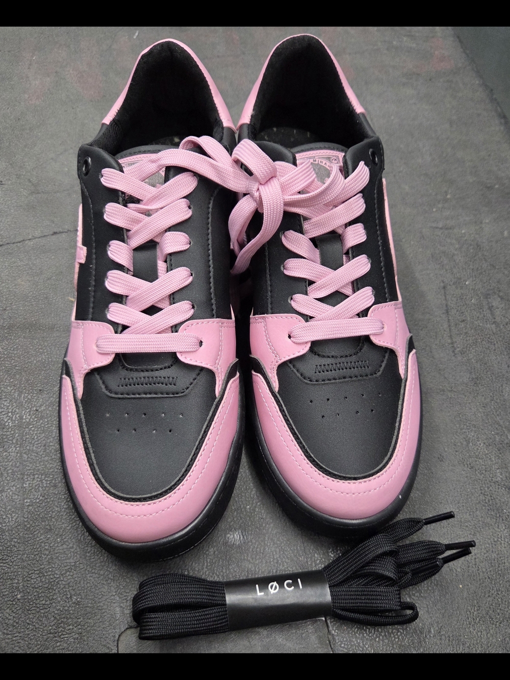 LØCI x Nicki Minaj BARBIE DANGEROUS NEO Black & Pink Sneakers